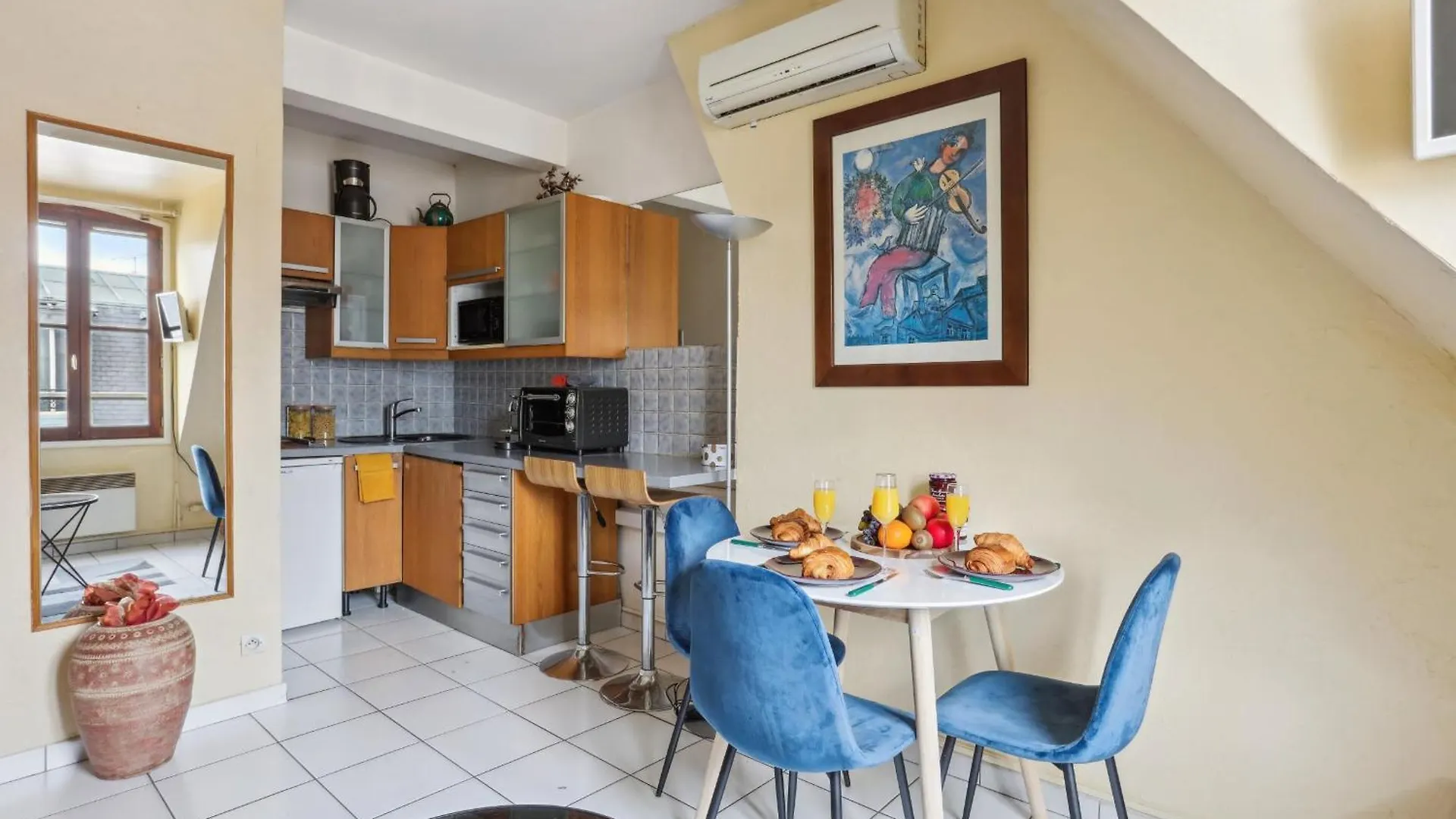 公寓 Eiffel Tower & Faubourg - 1Br - Cityapartmentstay 巴黎 法国